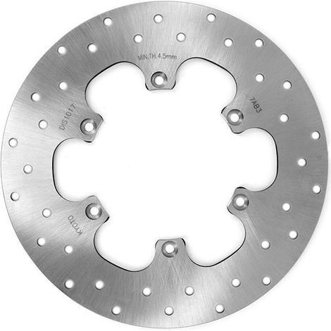 Disque de frein arrière Perftec pour Moto BMW 650 F Cs 2002 à