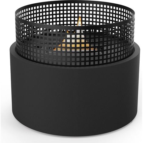 Caminetto Braciere Plettenberg Nero outdoor ricaricabile con liquido TenderFuel (1/4)