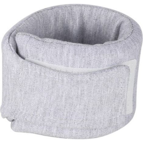 Collerette Chat, Collerettes pour Chat Chiens, Collerette Réglable pour Chat, Doux Collerette Chat,Tour de Cou 26-33 CM, L, Gris (1/5)