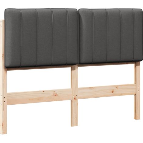 Maison Exclusive - Gepolstertes Kopfteil mit Kopfteil Braun und D