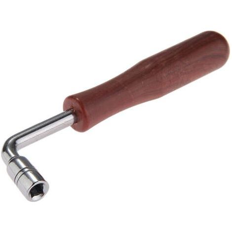 AGE Clé de Réglage du Piano, D'accordeur Marteau en Forme L Professionnel Guzheng Carrée Instruments à Cordes pour Accorder Acier Inoxydable Adaptateur Professionnelle (1/5)
