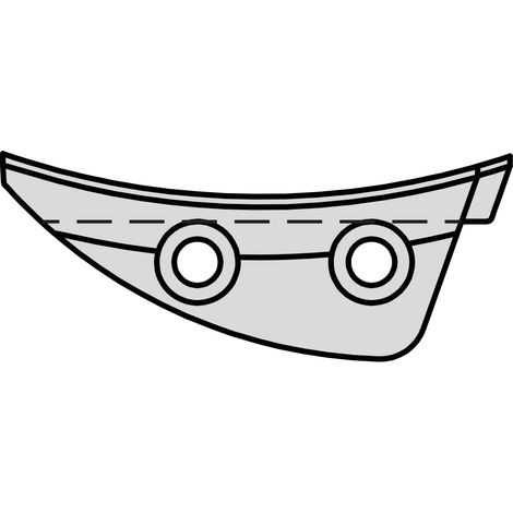 FELCO Enclume avec vis pour sécateur n° 32/4, en argent/rouge, 35 x 15 x 5 cm FELCO 32/4
