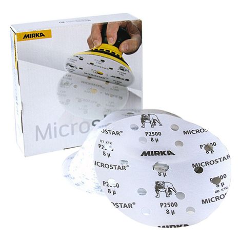 MIRKA DISCHI MICROSTAR P2500 50 PEZZI