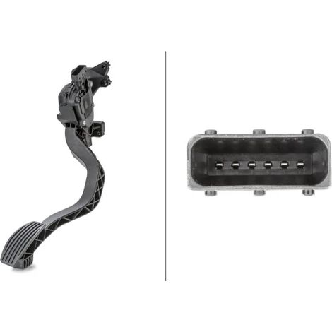 Capteur, position d'accelerateur Hella 6PV 010 175-721 ALFA ROMEO 0050521267