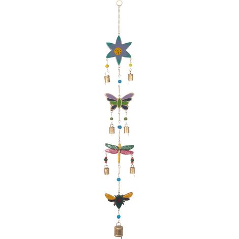 Suspension décorative de style ethnique, fabriquée à la main, idéale pour le salon et la chambre, accessoire de décoration. (1/4)