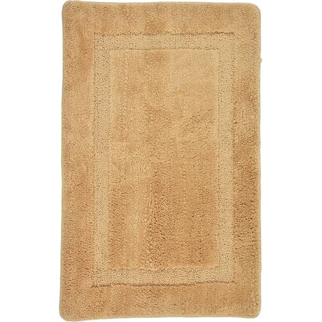 Tapis de salle de bain microfibre, paillasson antidérapant, moquette absorbante pour chambre, tapis antidérapant pour baignoire, 50x80 cm (1/5)