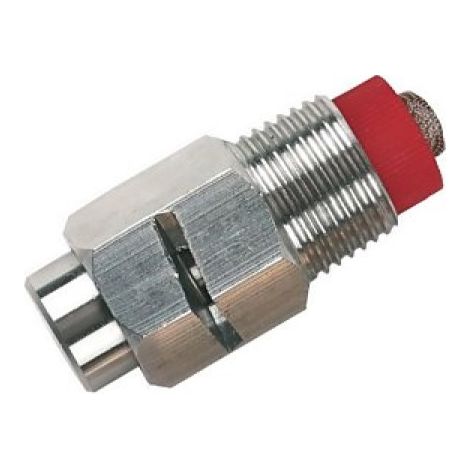 Chupete Humedecedor para Cazoleta, Acero Inox, Rosca Ø 1/2" Tetina Ø 8 mm, Longitud: 88 cm