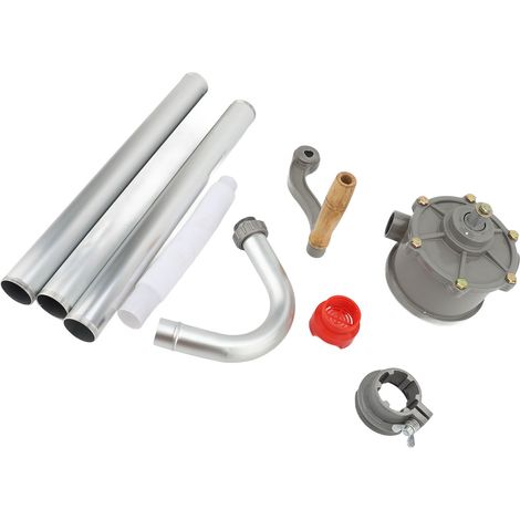 GARRYFIZH Pompe à fût tout aluminium portable pour le transfert d'huile, le kérosène et le fluide hydraulique Derv (1/2)