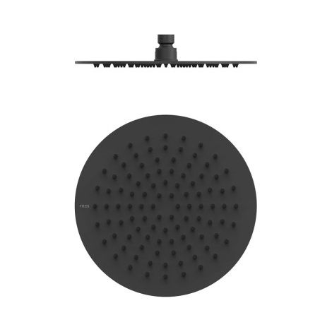 Pommeau de douche Extra-fin diam 250 mm Noir mat - TRES 134315009NM