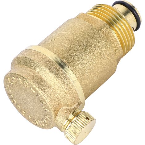 Soupape de purge automatique de climatisation à aiguille, filetage en laiton, 3/4 po (1/5)