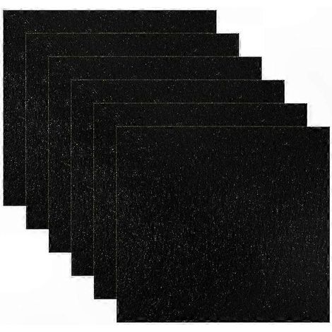 Lot de 6 filtres à charbon actif pour bacs à litière, pour le contrôle des odeurs (1/5)