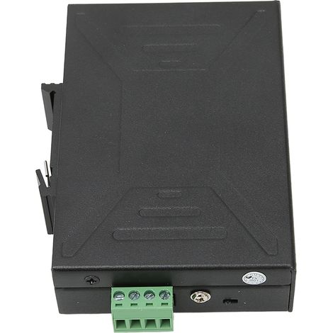 Commutateur Ethernet 5 ports pour rail DIN, montage sur rail DIN, conception de qualité industrielle, alimentation redondante, Fast Ethernet