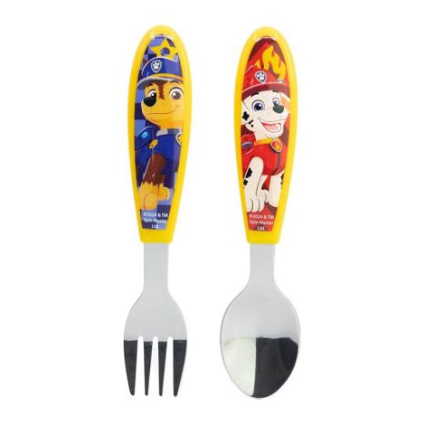 CUBIERTOS METALICOS 2U. PAW PATROL