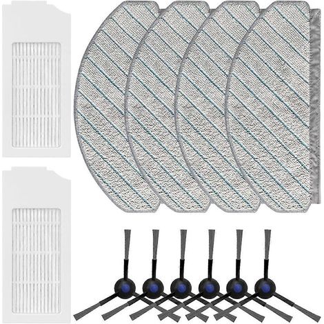 Brosses latérales, filtres HEPA et lingettes pour ECOVACS DEEBOT N20/N20 PLUS (1/5)