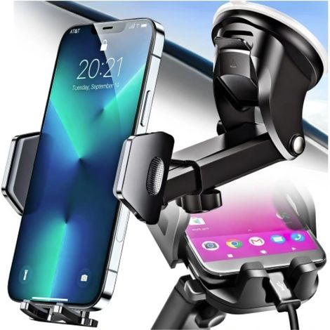 SUPPORT DE TÉLÉPHONE DE VOITURE POUR PARE-BRISE DE COCKPIT RÉGLAGE DE LA LONGUEUR U1 (1/5)