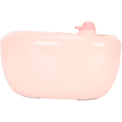 Katzenbrunnen mit 2-Liter-Wassertank, superleise, automatischer Wasserspender für Haustiere, rosa. (1/5)