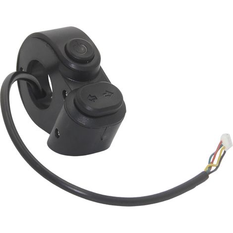 Multi-function turn switch accessory for Max G2 scooter, headlight, left and right turn buttons. (1/4)