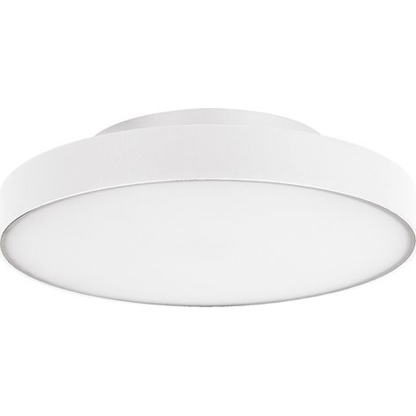 Plafoniera GPL351 Rotonda in Alluminio Bianco Opaco - 24W LED CCT Selezionabile 3000K/4000K IP65 - Gealuce per Esterni (1/2)