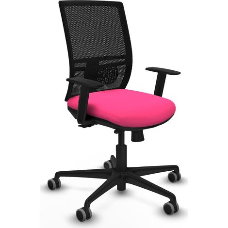 Sedia da ufficio piqueras y crespo modello ergonomico nero schiuma alta densità (1/2)