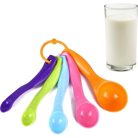 Cucharas medidoras para cocinar y hornear – Juego de 5 cucharas (1/5)