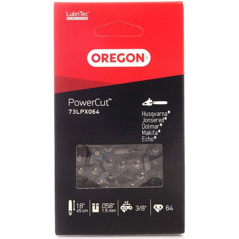 Oregon Super Chisel - Catena per motosega, passo 3/8'', a 64 maglie (1/3)