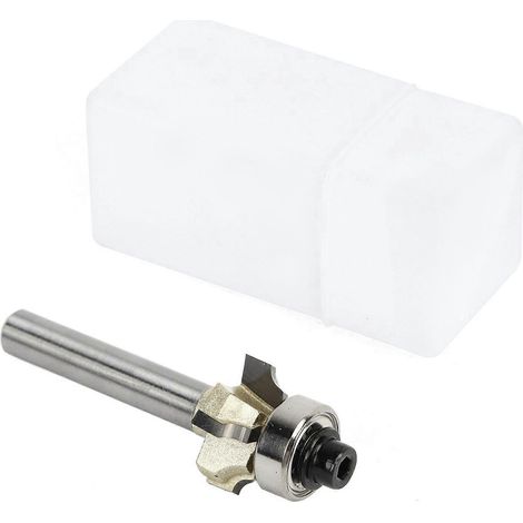 Abrundfräser 1/4" Schaft 4 Schneiden 1/4 x R2 Abrund-Fasenfräser Werkzeug für die Holzbearbeitung
