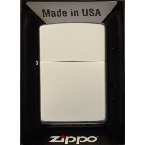 ZIPPO SATIN CHROME 60000806 Feuerzeug
