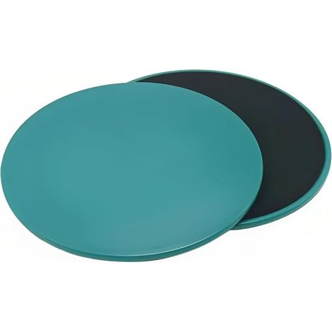 2pcs Disque de Fitness Abdominaux Core Disque Glisseur, Disques de Remise en Forme pour Yoga, Pilates, Crossfit, Gym, Entraînement Abdominal à Domicile (1/5)