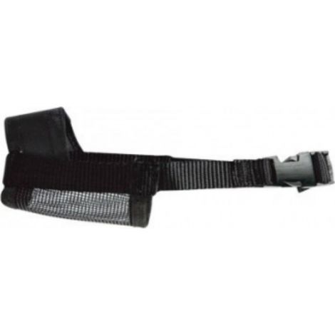 Bozal Nylon Negro M 16-18cm