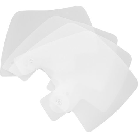 Lot de 4 protections anti-éclaboussures pour robinet d'évier, tapis récupérateur d'eau en ABS pour la cuisine (1/5)