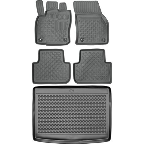 Ensemble de tapis de sol et de coffre pour Volkswagen Golf Sportsvan Minivan (2014-2020) (1/5)