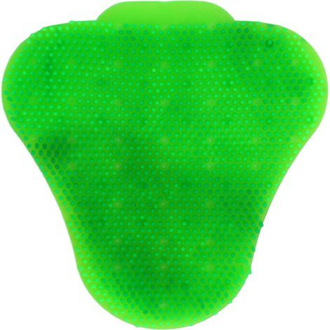 Tapis d'urinoir anti-éclaboussures triangulaire, boule parfumée, tapis désodorisant pour toilettes pour hommes, vert (1/5)
