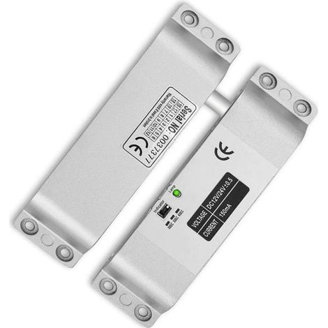 Elektrisches Türschloss, 12 V, elektronisches Türschloss, NC Modus, Gleichstrom mit Zeitverzögerung für Zutrittskontrollsysteme (1/4)