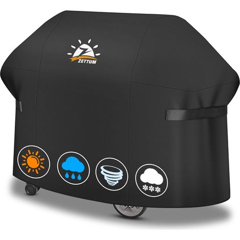 Housse de barbecue 132 cm - 7106 - Housse de barbecue Exterieur pour Weber Spirit série 300 - Bâche de Protection imperméable - Housse pour Weber Spirit E310, Sprit E315, E330 et Spirit II E310