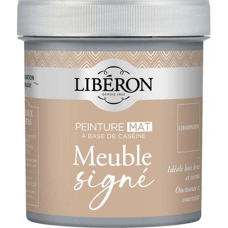 Peinture meuble à base de caséine LIBERON Champignon mat 500 ML