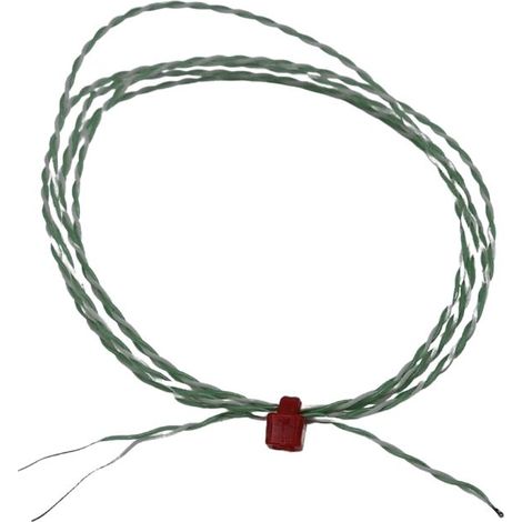 Thermocouple à jonction exposée RS PRO type K Ø 7/0.2mm, L 1m, +250°C max à Raccord dénudé ( Prix pour 1 )