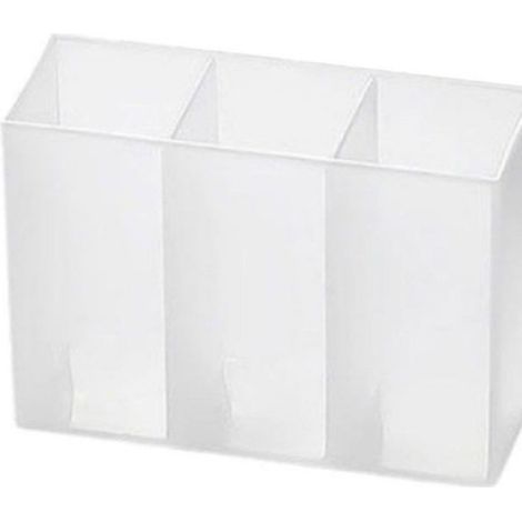 Organisateur Mural Rouge A Levres - Plastique Transparent - Pour Maquillage Mur Ou Porte - 1 Unite (1/5)