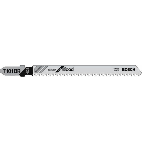 BOSCH HOJA DE SIERRA DE CALAR T 101 BR CLEAN FOR WOOD