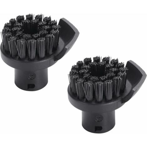 2 pcs nettoyant for Vapeur Brosse Ronde for grattoir de saleté SC1 / SC2 / SC3 / SC4 Accessoires Petite Brosse Ronde for Un Ajustement Gratte for Karcher Pièces détachées pour Nettoyeur Vapeur (1/4)