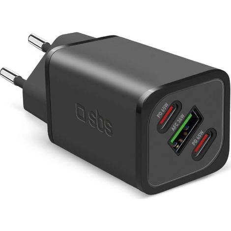 CHARGEUR GSM SBS TETRGANUSB2C65W (1/2)