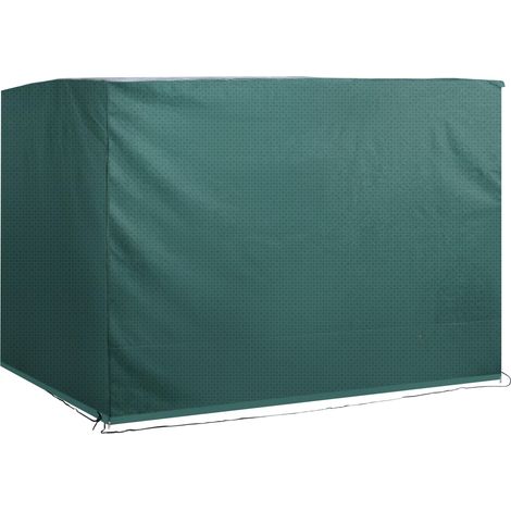 Housse de protection imperméable avec protection UV, 215 x 155 x 150 cm, pour meubles et jardin