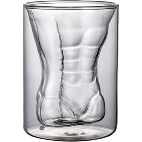 Verre-Shooter-Double-Paroi-Forme-Corps-Pour-Whisky-Digestifs-Et-Rassemblements-1-Pièce (1/4)