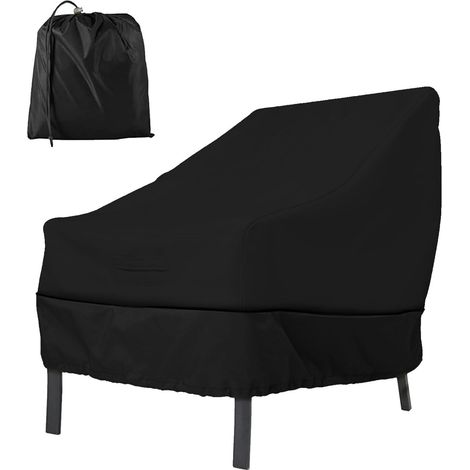 Stackable Chair Cover, 80 x 85 x 91 cm Garden Chair Cover, 210D Oxford Fabric Chair Cover, for Gardens, Balconies (1/5)
