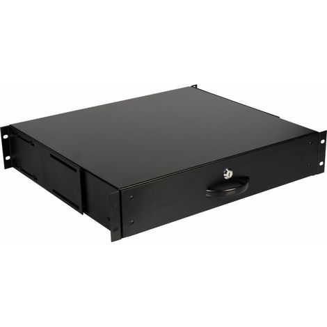 Equip Schublade 19` für Serverschränke 2U, abschließbar sw
