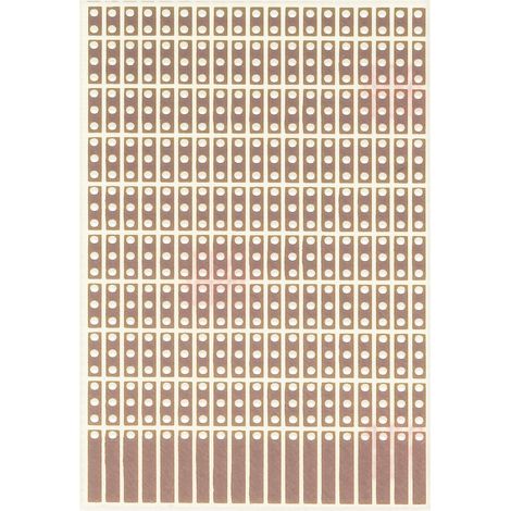 Rademacher WR-Typ 908-1 Experimentierplatine Epoxyd (L x B) 80 mm x 50 mm 35 µm Rastermaß 2.54 mm I