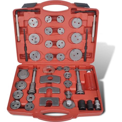 Kit d'outils de filetage de piston d'étrier 40 pcs (1/4)