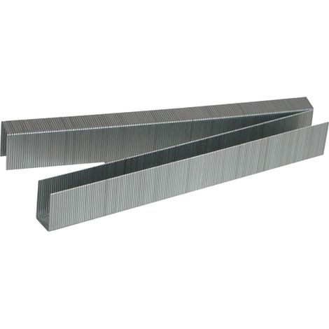 Boîte de 5000 agrafes 16mm type 22 acier zingué - LACME - 375600