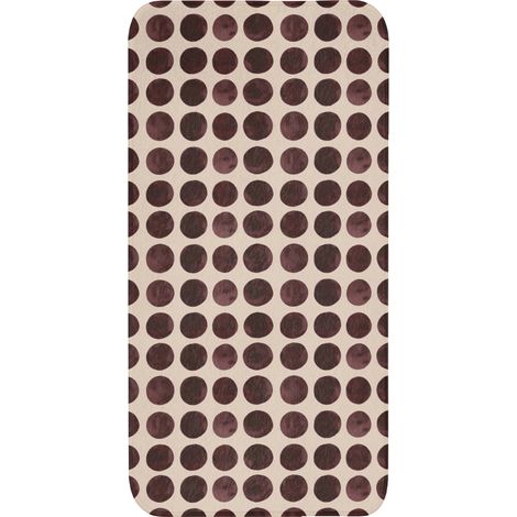 TAPPETINO DA BAGNO Pois - Motivo - Marrone 60x120 cm