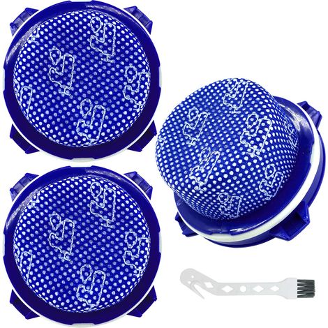 3er-Pack Staubsaugerfilter – Waschbare Mikrostaubfilter, kompatibel mit den Modellen Jet 70, 70+, 75, 75+, 90, 60 und VS9000RL. (1/5)