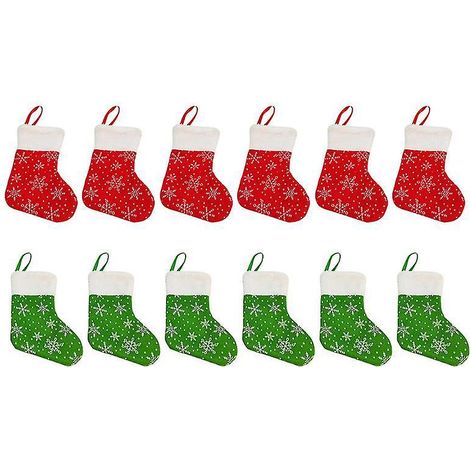 12-teiliger Weihnachtsstrumpf